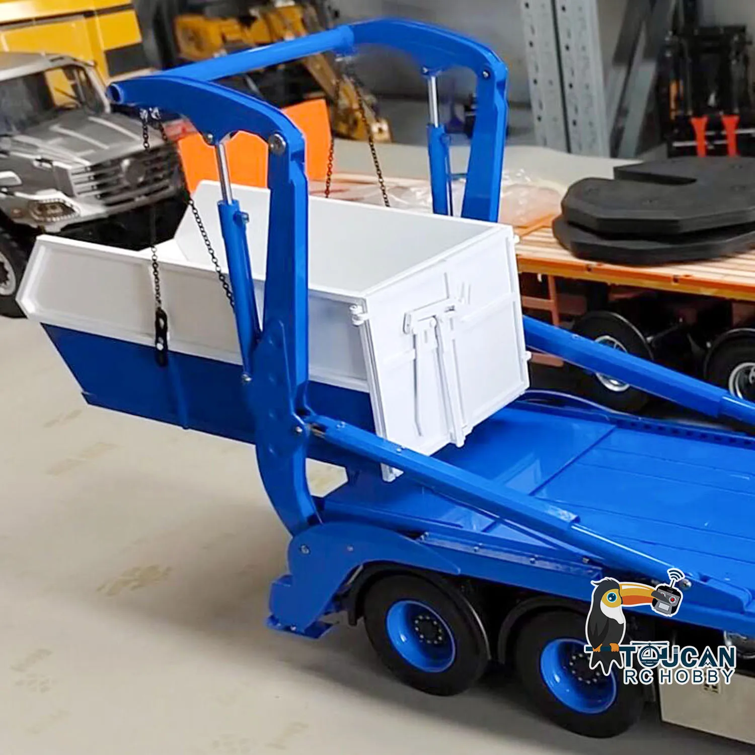 

JXMODEL RC Metal Hydraulic 1/14 Skip Loader VL18U F2000 PL18EV Lite Swing Arm Remote Control Truck Vehicle Dumper THZH1665