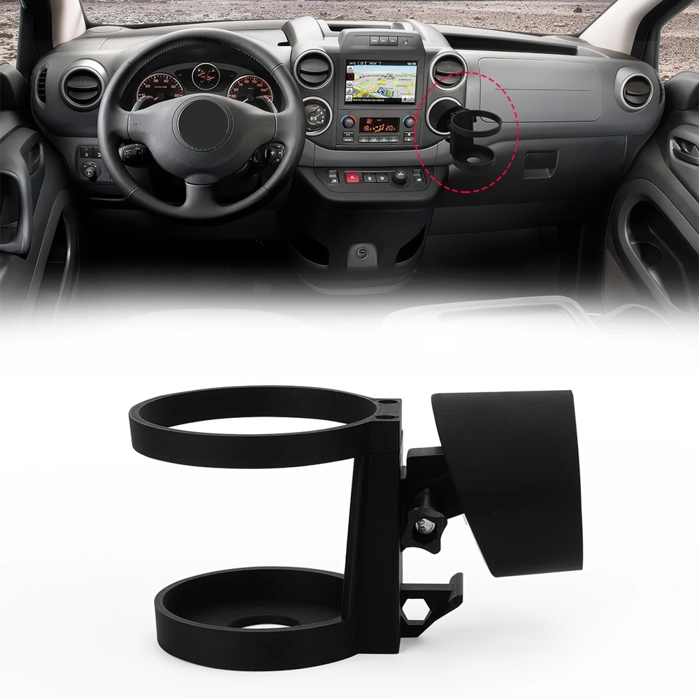 1/2 قطعة حامل الكأس مناسبة لسيتروين بيرلينجو/Multispace حامل أكواب المشروبات اكسسوارات السيارات الداخلية #5