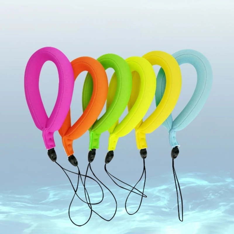 Underwater Camera Hand Grip Camera Strap Lanyard Waterproof Camera Float Foam Floating Strap Camera Floating Wristband