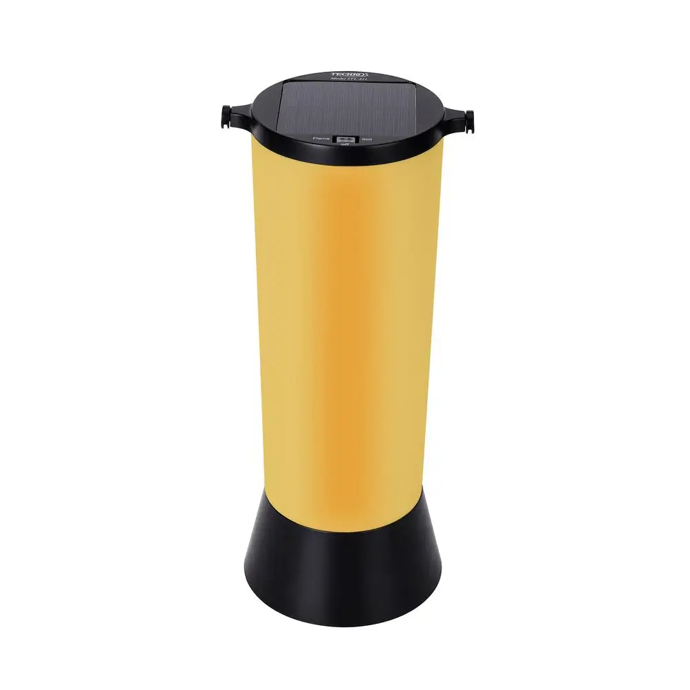 Solar Portable Garden and Path Light Amber/Flame Effect,12  Hours of Light Weather Resistant IP65 Dusk to Dawn Solar Powered LED