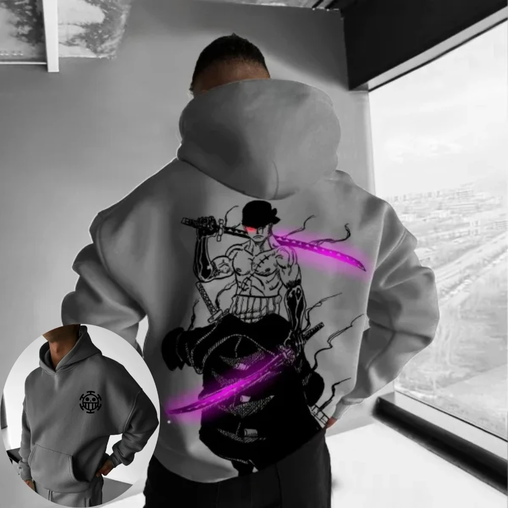 2025년, 원피스 애니메이션 3D 프린팅 캐주얼, 편안하고 통기성 좋은 후드티 성인, 남성, 여성 및 어린이용