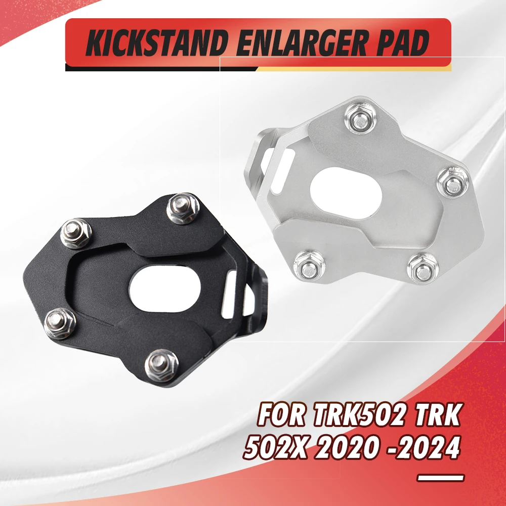 

Side Kickstand Extension Plate For Benelli TRK502 TRK 502X 2020 2021 2022 2023 2024 Motorcycle Stand Enlarger Support Foot Pad