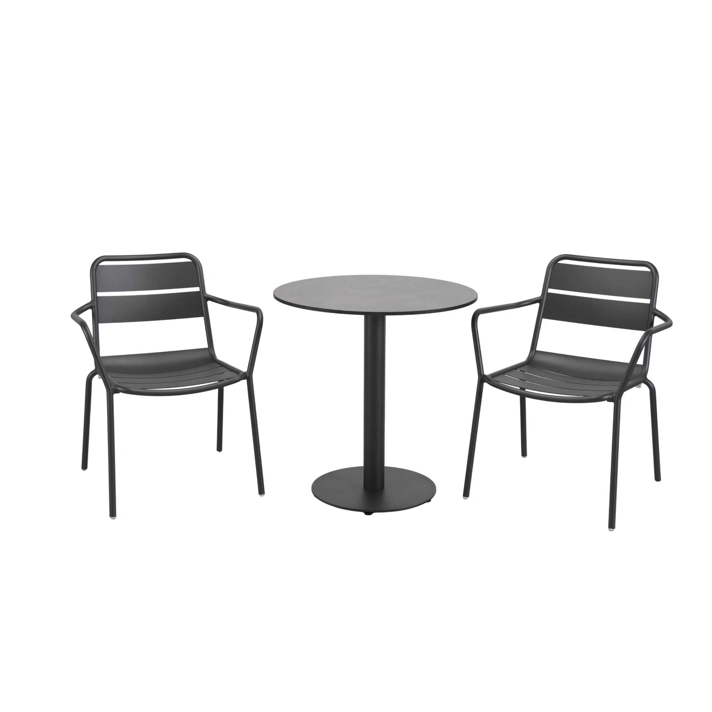 Outdoor Furniture Metal Chairs - Inclusief fauteuil, zijstoel, aluminium metalen tuinmeubilair,