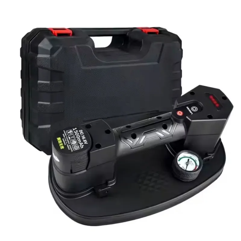 Electric Suction Cups 16.8V Vauccm Suckers 18*12cm Max Load 220KG for Smooth Rough Surfaces Tile Lifting