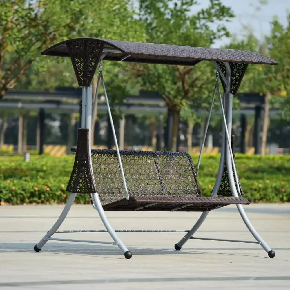 Swing For Three Person Outdoor Garden Metal Porch Swing Wholesale Price