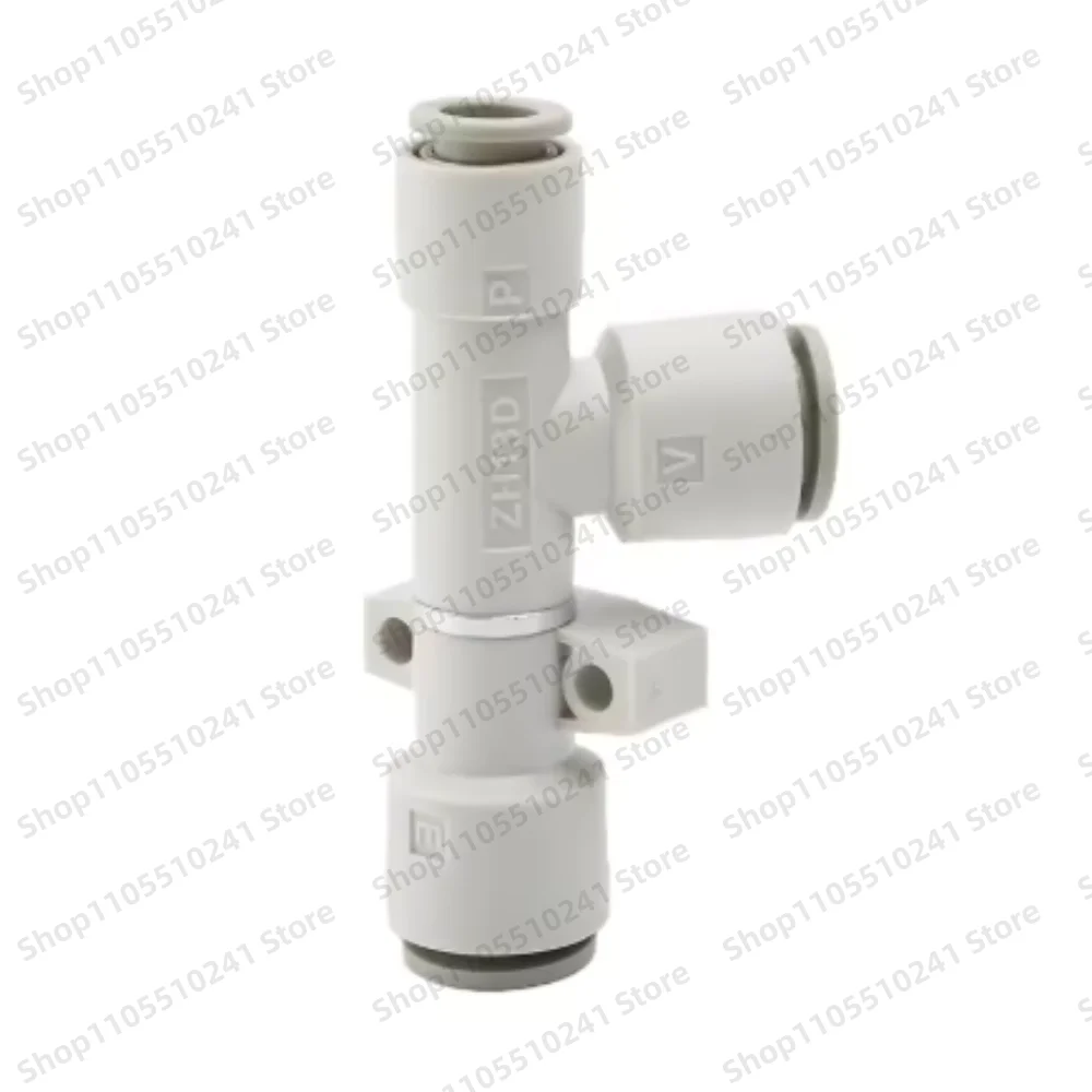 SMC ZH05DL-06-06-08 Pneumatic Vacuum ZH Vacuum Pneumatic Ejector Generator Negative Pressure Vacuum Connector ZH05/07/10/13