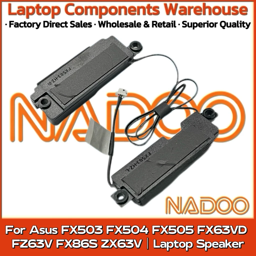 新しいオリジナルノートパソコン用スピーカー-asus-fx503-fx504-fx505-fx63vd-fz63v-fx86s-zx63v用内蔵スピーカー