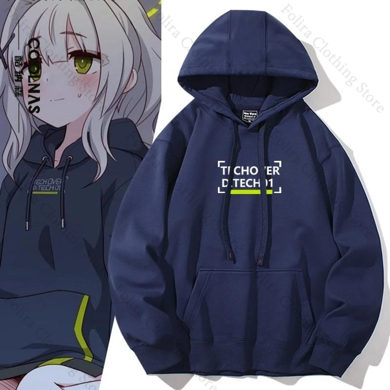 Anime Blue Archive Omagari Hare Same Hoodie Letter Print Pullover Sweatshirts Autumn Men Women Clothes Casual  Man Hoodie