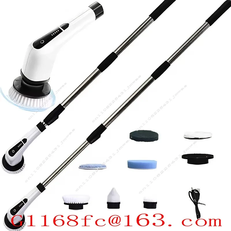 Explosion Multifunctional Electric Cleaning Brush Household Kitchen BathroomSeam Nine-in-one Cleaning
