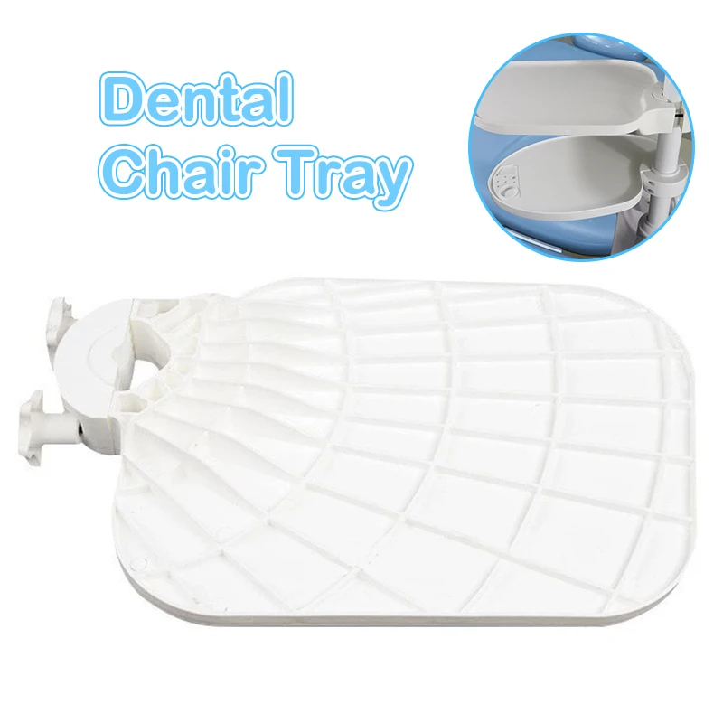 Dental Chair Scaler Tray Plastic Post Mounted Shelf Dentist Chair Accessories Dentistry Consumables Dentistry Equipment