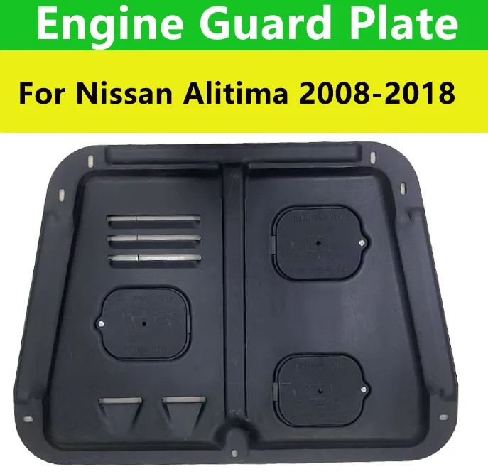 

Car Accessories Black Under Engine Guard Plate Mudguard Board Splash Shield Mud Fender Plate Panel For Nissan Alitima 2008-2018