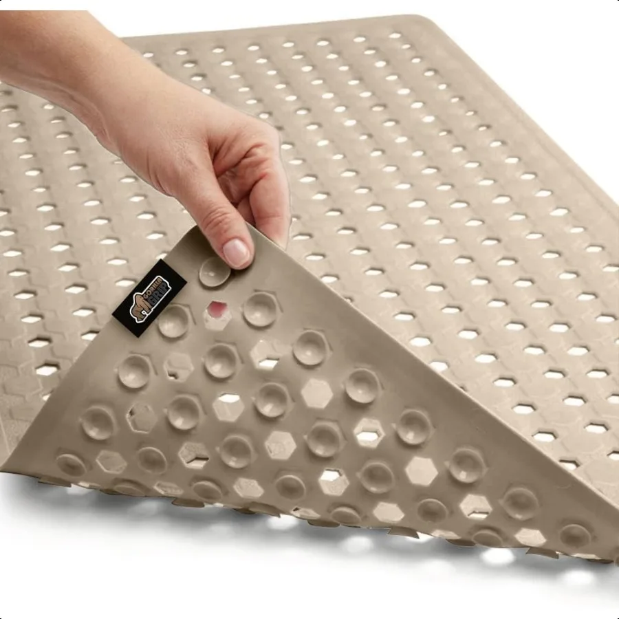 

Коврик для ванны и душа Коврик для ванны 35x16 дюймов Бежевый