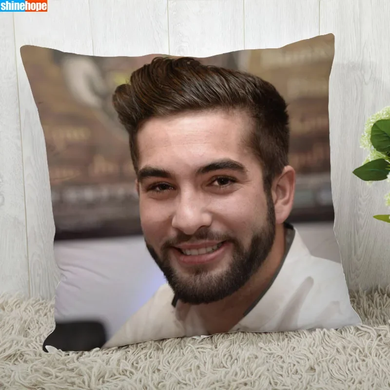 Pillow Cover Customize Kendji Girac Pillowcase Modern Home Decorative Pillow Case 45X45cm