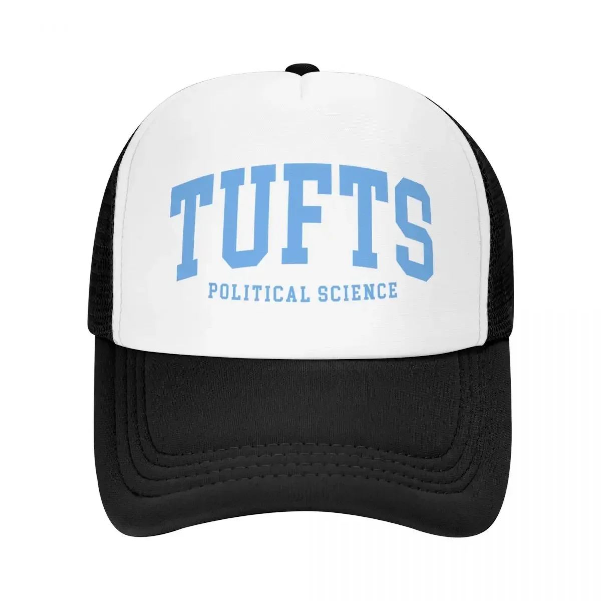 2026 political science tufts - college font curved Baseball Cap winter hats for men Cosplay Trucker Cap For Women Men's