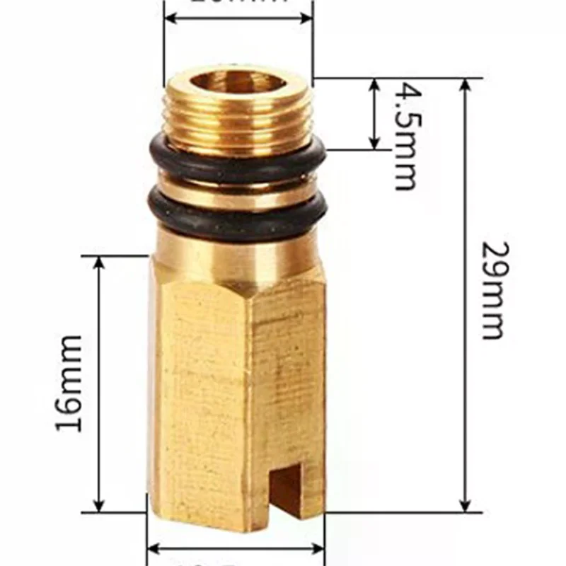 1/5pcs Faucet Inlet Plug M10 Hot Cold Water Faucet Inlet Plug Kitchen Fixture Flexible Pipe End Cap