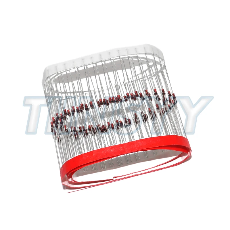 100PCS/LOT D0-35 1N4148 High-speed Switching Diodes image 4