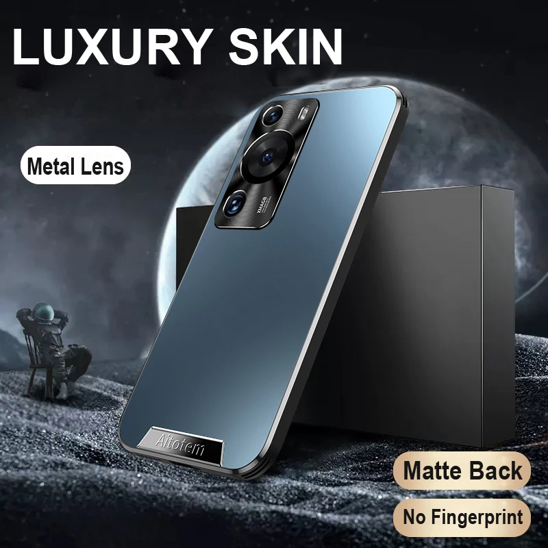 

Тонкий чехол с металлическими линзами и защищенным пластиковым жестким чехлом для телефона Huawei P60 Art P30 P50 P40 P60 Pro