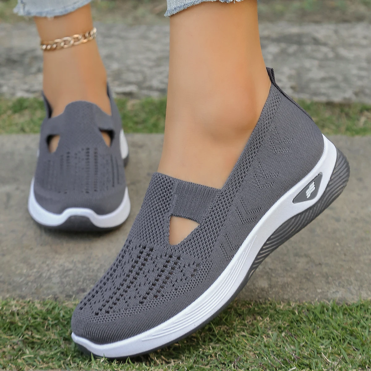 women's summer shoes - casual sneaker, simple, four seasons general light flat  Solid women shoes sale shoes with free shipping view 5