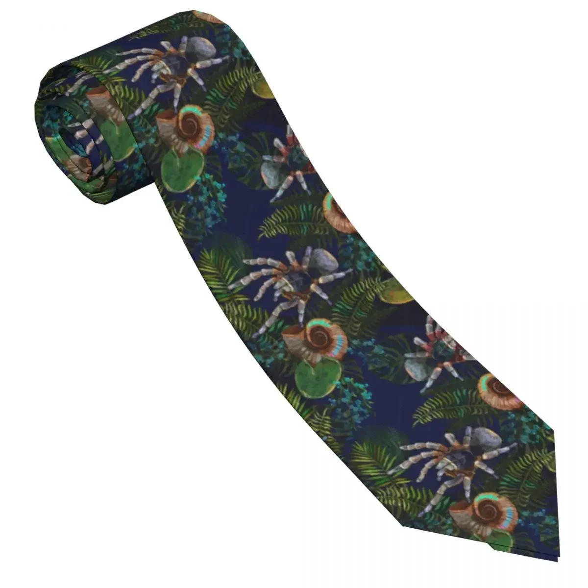 

Leaves Tie Tropical Gothic Fashion Cute Funny Neck Ties For Men Business Quality Collar Tie Printed Necktie Accessories