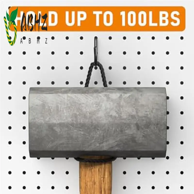 

ABHZ-176 шт. набор крючков для перфорированной доски, ассортимент крючков из металлического колышка 1/4 дюйма с замком для колышек, аксессуары для перфорированной доски для стены гаража
