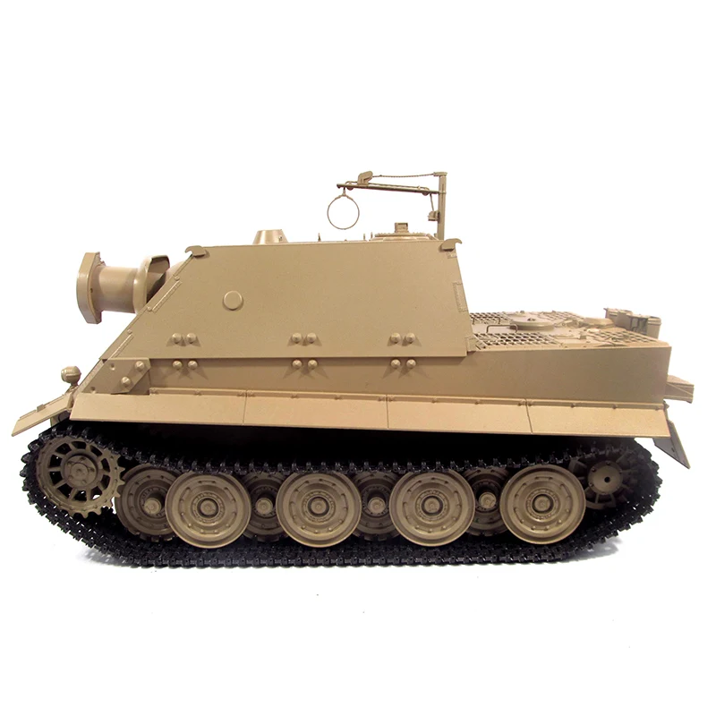 Mato 1/16 RC Metal Chassis Sturmtiger RTR Tank Infrared 6688 Strong Tiger W/ Battery Charger Speaker Simulation Model TH00683