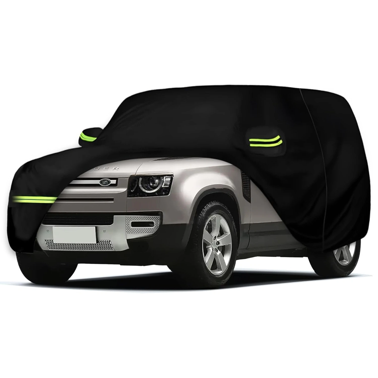 

Waterproof Car Covers for 2020-2024 Land Rover Defender 90 2-Door (Black) Custom Waterproof All Weather Protection Outdoor