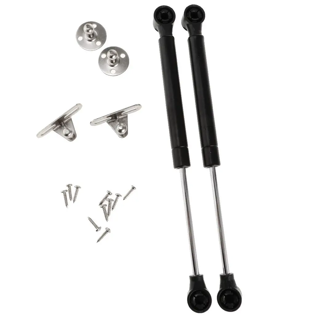 Gas Springs Soft Closing Lift Up Stay for Kitchen Cabinets Window Bracket Durable Nylon Steel Automatic Expansion