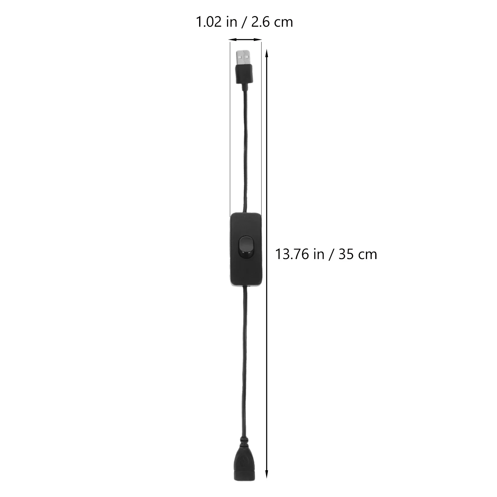 Przedłużacz z włącznikiem do urządzeń USB, 4 sztuki, sterowanie włączaniem/wyłączaniem zasilania do oświetlenia LED i stacji ładujących, nowoczesny, kompaktowy design.