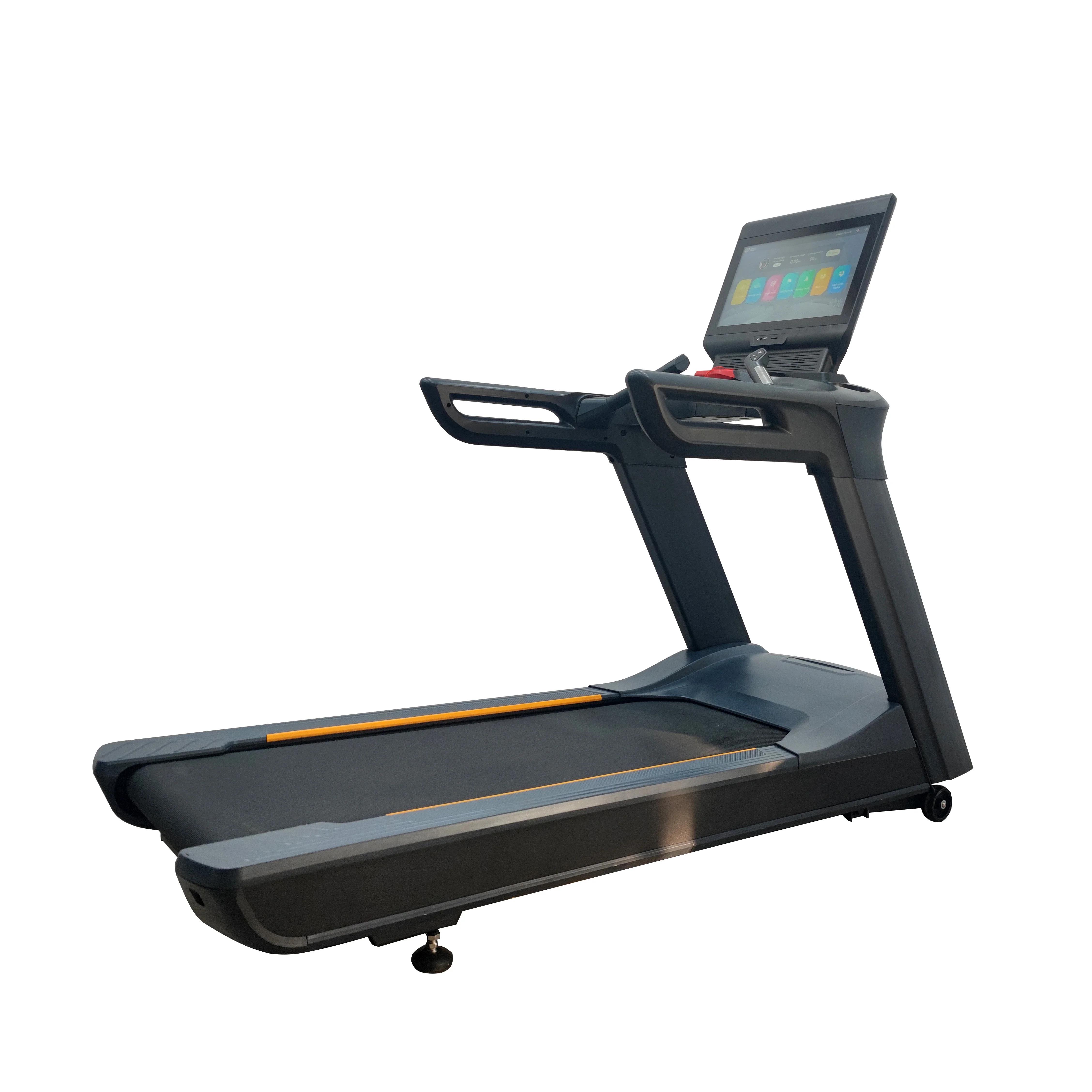 

Commercial Electric Treadmill Gym Running Machine LCD Screen Foldable Design Slope Function Wireless Heart Rate For Home Use