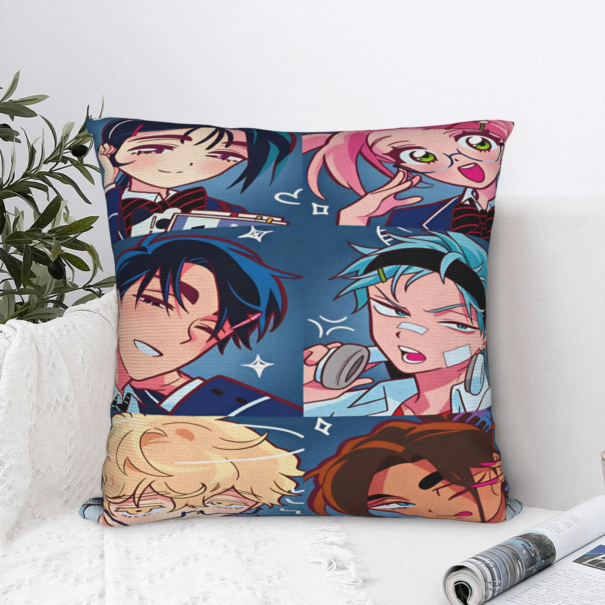 Alien Stage Pillow Cover IvanIvan Print Cushion Cover Kawaii Pillow Case For Living Room Sofa