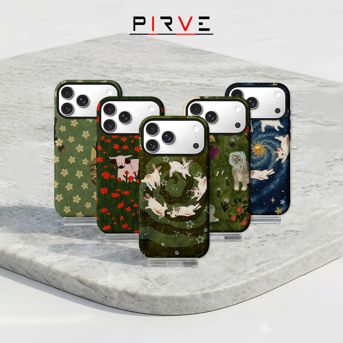 Matte Pc Case - Cover Protettiva Opaca Prive per iPhone