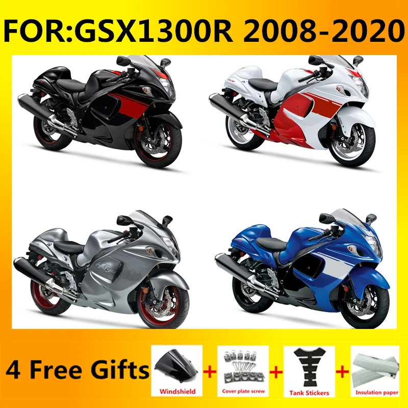 for GSXR1300 GSX-1300R Hayabusa 2008 - 2020 2009 2010 2011 Motorcycle Bodywork Set Injection ABS Plastics Full Fairings Kit ZXMT