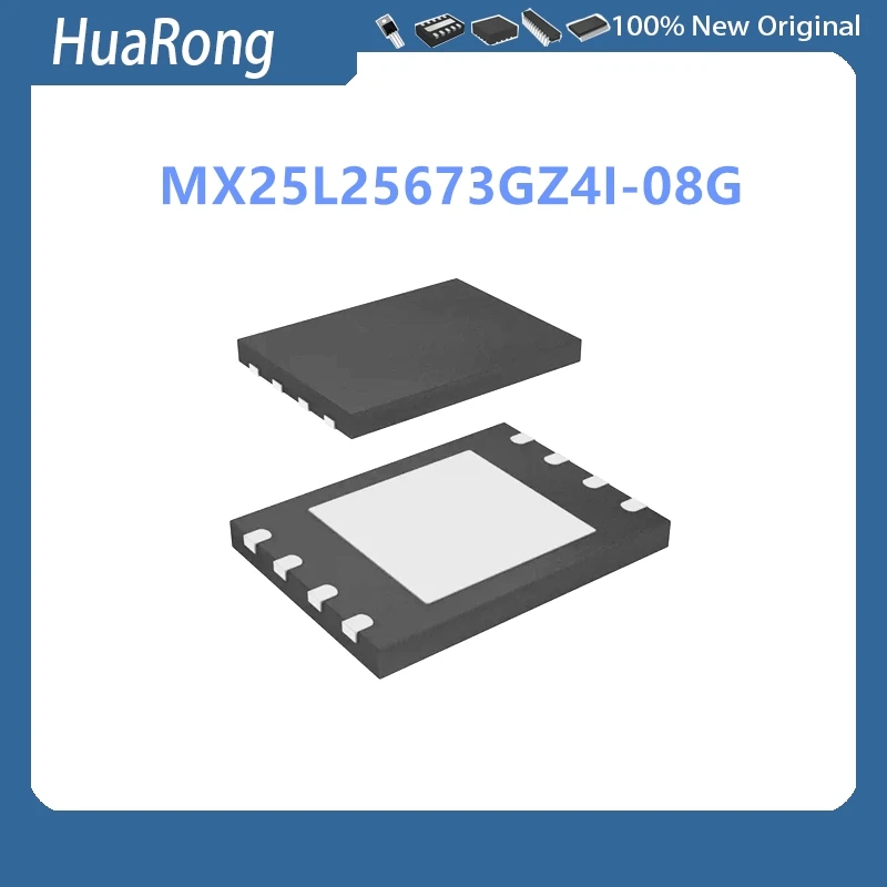 5Pcs/Lot MX25L25673GZ4I-08G MX25L25673GZ41-08G MX25L25673 WSON-8