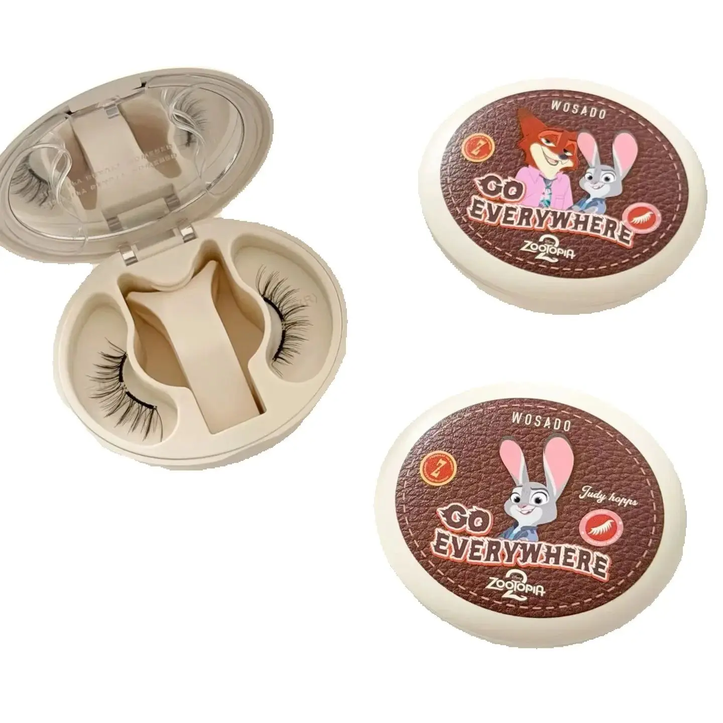 WOSADO 3D Magnetische Wimpers Herbruikbare Natuurlijke Magnetische Valse Wimpers Set Geen Lijm Nodig Magneet Wimpers Make-Up Tool
