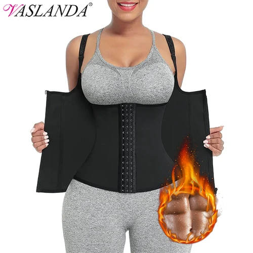 Chaleco de entrenamiento de cintura para el sudor, corsé adelgazante para pérdida de peso, moldeador corporal, traje de Sauna, camisa de compresión, faja para el vientre, Tops moldeadores