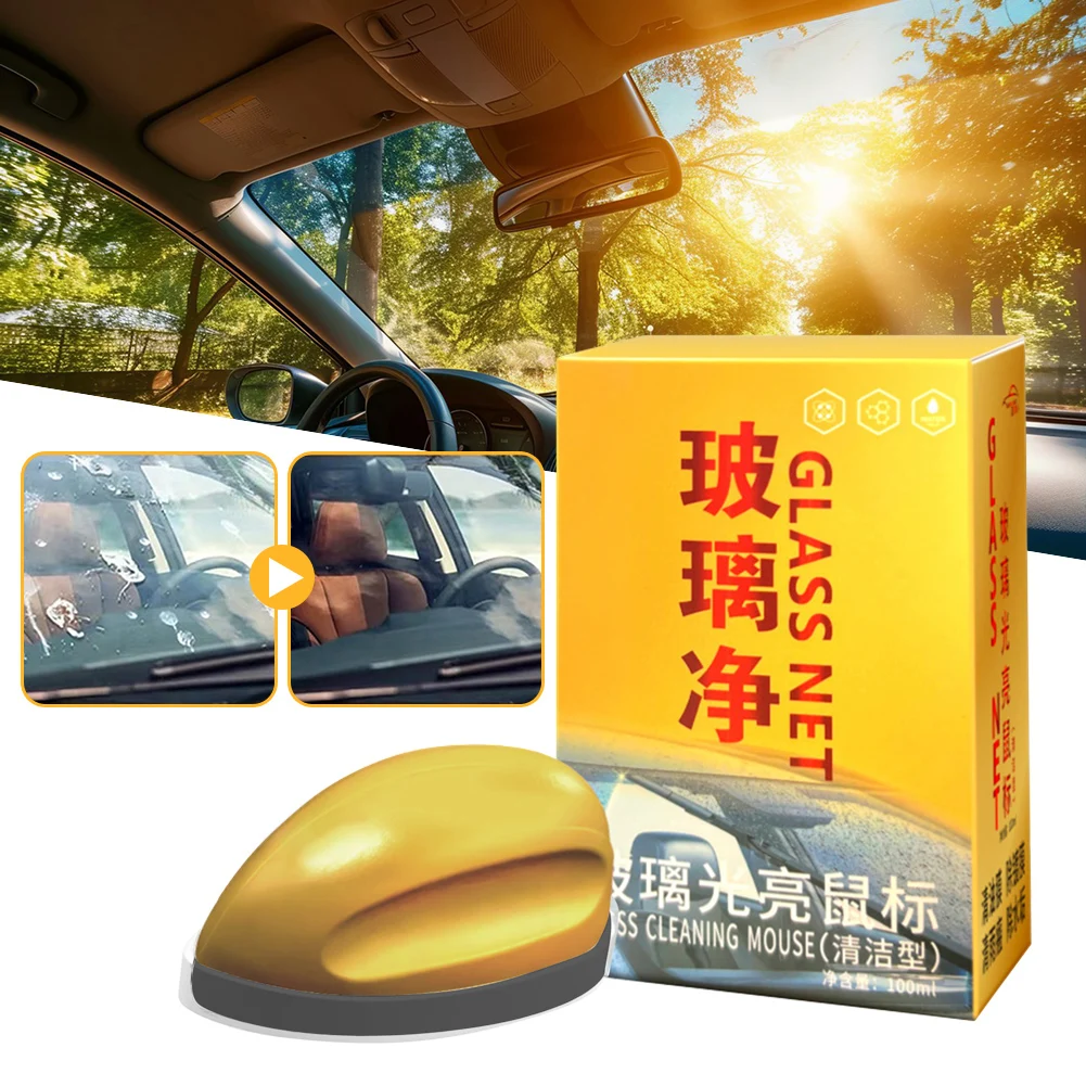 Car Glass Oil Film Cleaner Coating Crystals Plating Agents Cleaning Oil Film Remover For Car Window