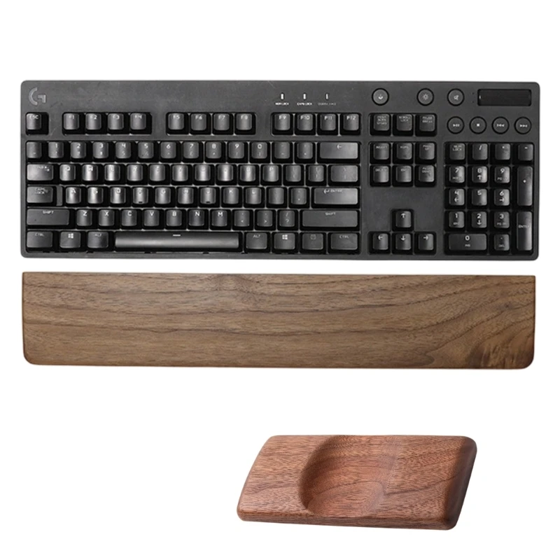 Ergonomic Wrist Rest Pad For Keyboard And Mouse With Smooth Surfaces And Retro Design E65A