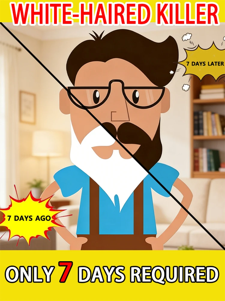 

Gently nourishes and conditions beard and hair; natural herbal extracts help restore gray hair to its original black color.