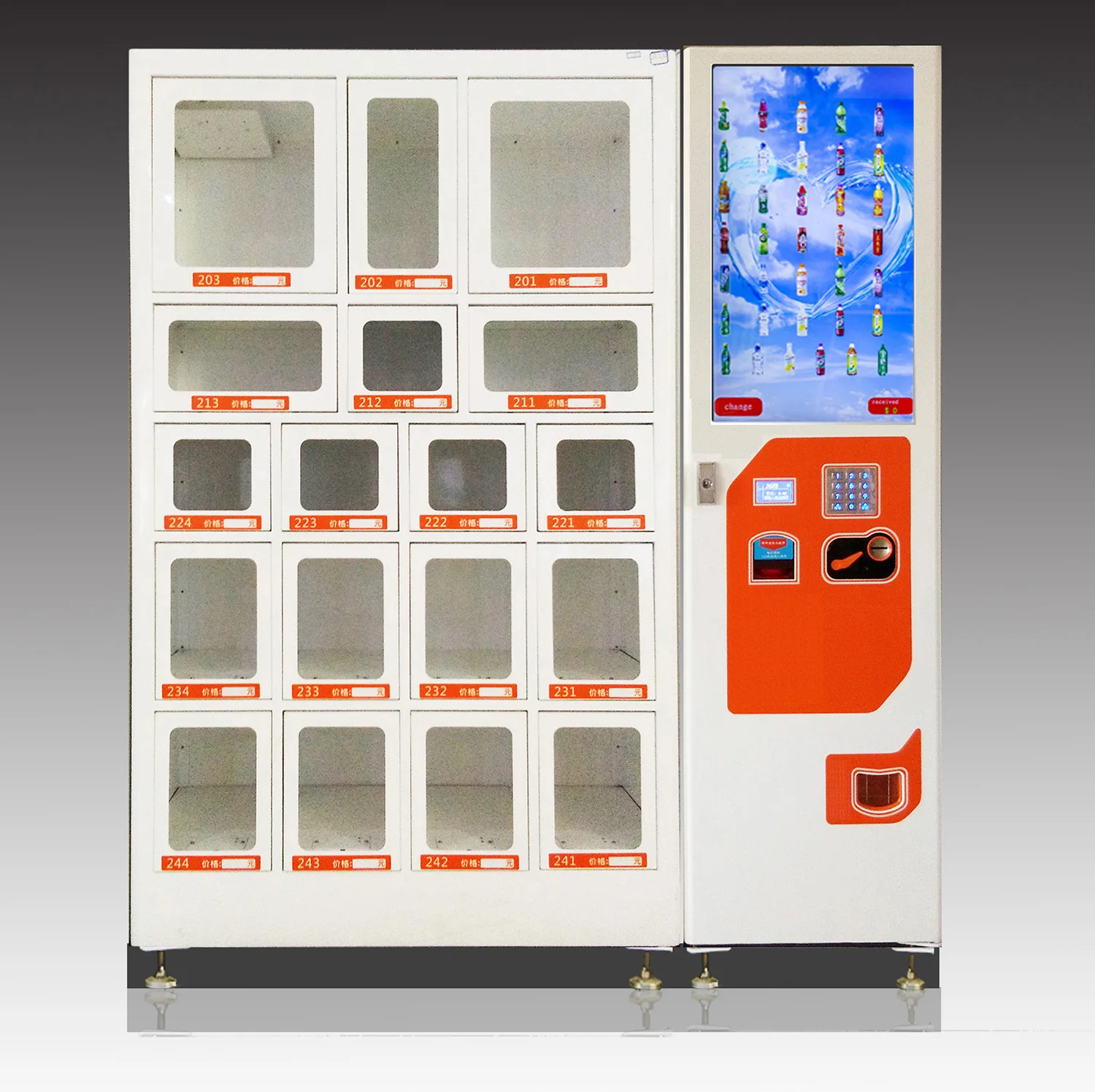 

Customized Smart Locker Vending Machine with Multi Vend Solution Providing