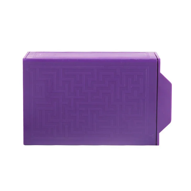 Cool Magic Purple Box Vanished Box Puzzle Box Magic Tricks Surprise Box Kids Toy Children\'s Close Up Stage Magic Props