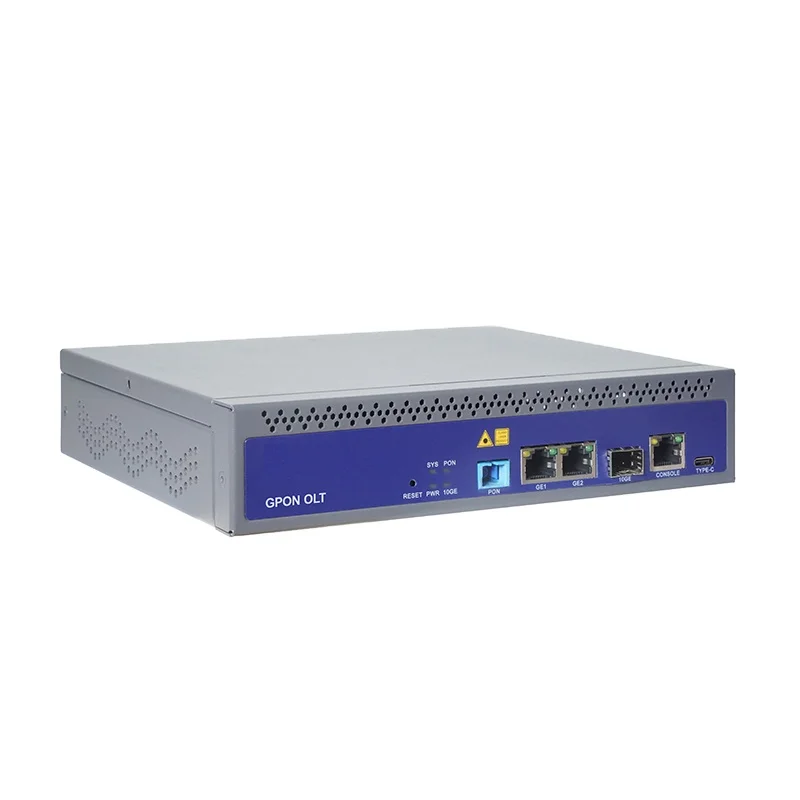 Glasvezel Glasvezel 10ge Uplink Poort Epon Gpon Ftth 1 2 4 8 16 Poort Pon Olt Optische Sfp + Line Terminal Lage Prijs