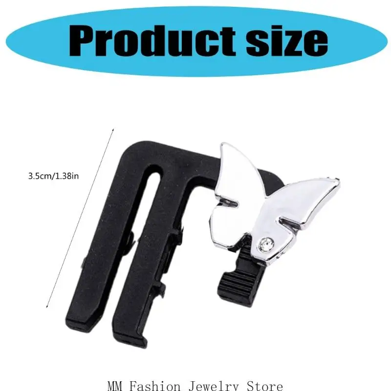 D0UB 3PCS Waist Tightening Clip Jeans Waist Extender Waist Hook Clip for Loose Pants