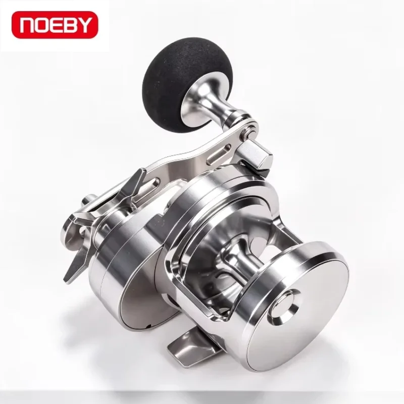 Noeby JG Slow Jigging Reel Full Metal Saltwater Drum Reel Offshore Deep Sea Boat Fishing Tackle for Professional Anglers