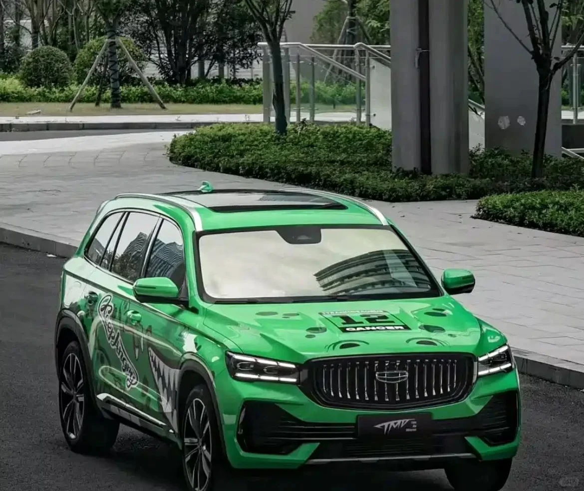 

Автомобильные наклейки, спортивная наклейка на кузов для Geely Xingyue L, аксессуары, автомобильные наклейки, модификации боковой линии, декоративные наклейки в полоску на кузов