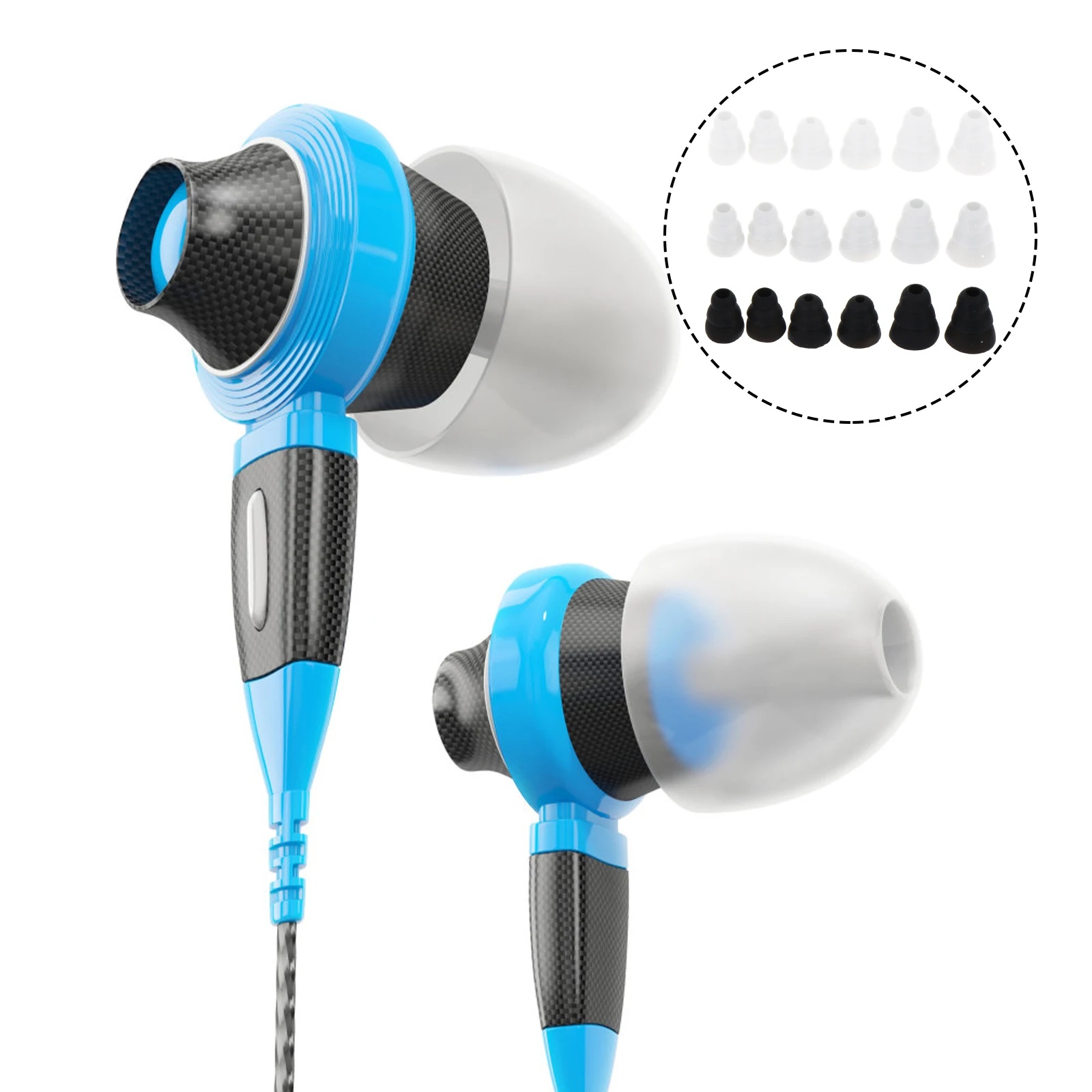 

36 Pcs Headphone Silicone Covers Non-slip Earphone Cover Reusable Washable Lightweight Gifts Earphone Accessories
