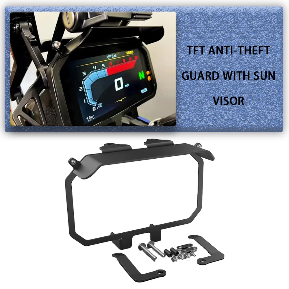 

R1300GS TFT Anti Theft Screen Protector Meter Frame Cover FOR BMW R1300 R 1300 GS 1300GS Adventure GS1300 GS 1300 2023 2024 2025