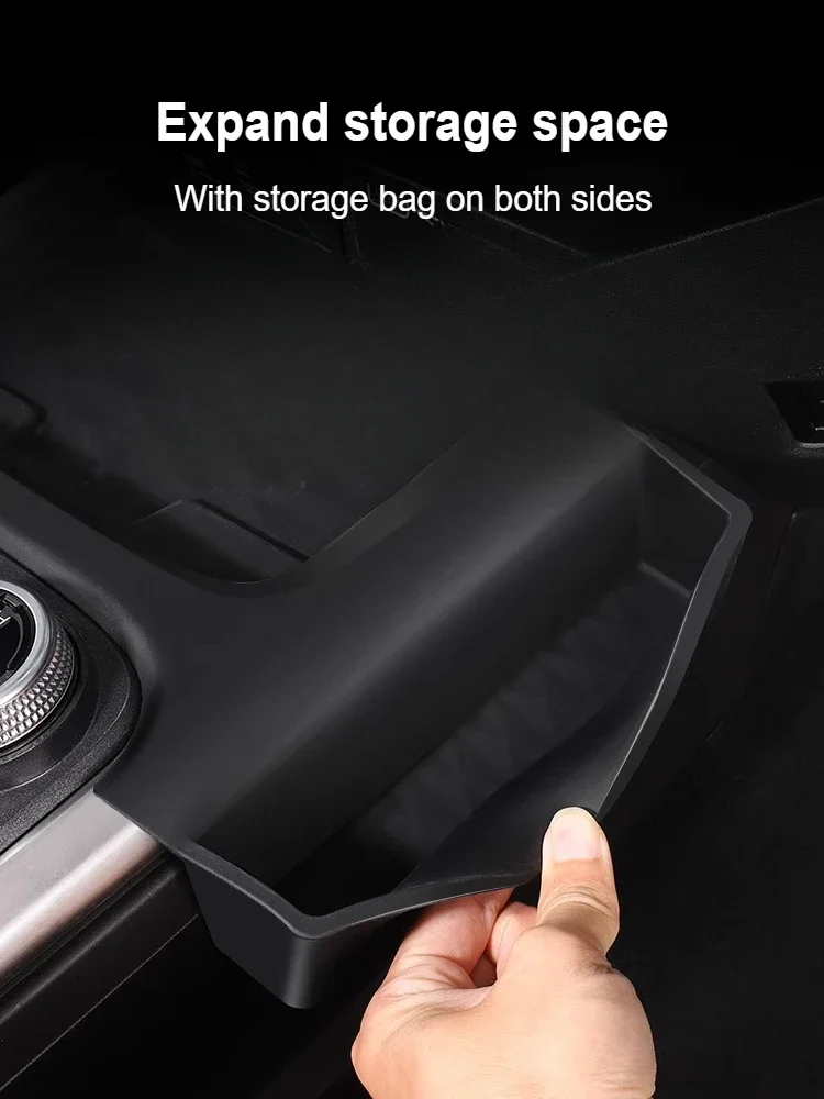 For Great Wall Tank 300 Central Control Wireless Charging Silicone Pad Dustproof Anti-slip Mat Center Console Storage Box