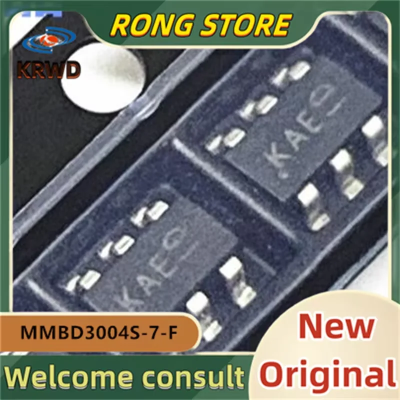 

50PCS KEA KA New and Original Chip IC SOT23-3 MMBD3004S-7-F MMBD3004S-7 MMBD3004S MMBD3004