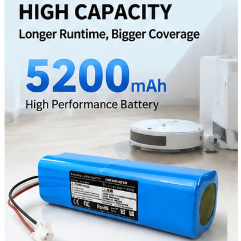 

6800MAH Suitable for RuiMi Vacuum Robot EVE EVA RoidmiEve Plus Sdj06rm Battery Original Universal Rechargeable Battery