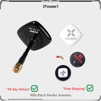 Foxeer Echo V2 2 5.8GHz 9dBi Patch Antenna LHCP RHCP for RC Airplane FPV Racing Freestyle Drones VTX VRX Goggles Monitor